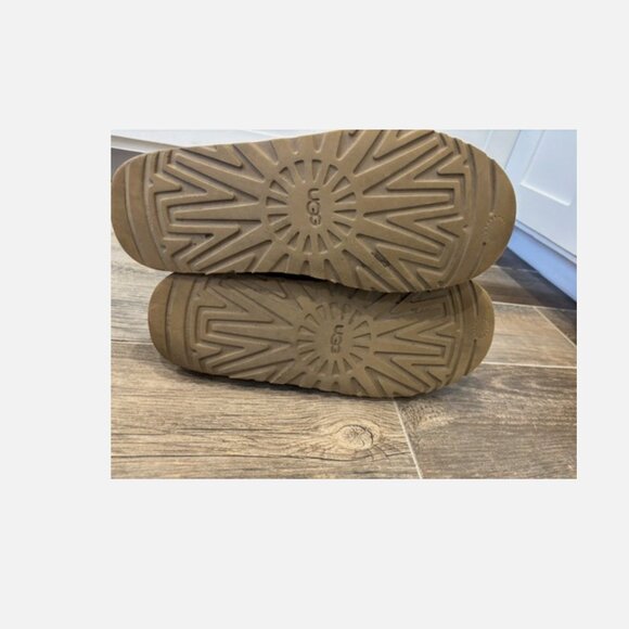 MEN'S UGG NEUMEL SUEDE BOOT CHESTNUT BROWN SIZE 12 3236 - Picture 15 of 16